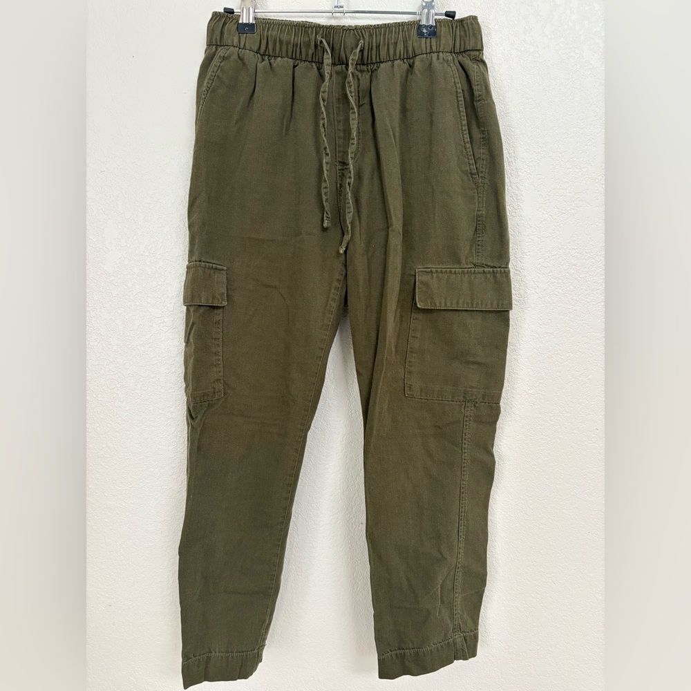 GAP olive cargo easy Pants - Picture 2 of 7